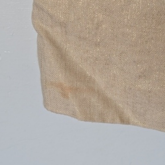 J.Crew linen shift dress with grommets Gold - Picture 6 of 12